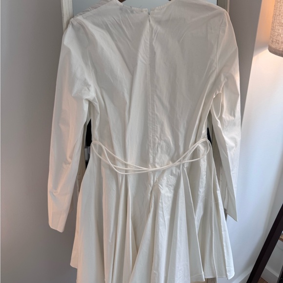 H&M Cream Long Sleeve Dress - Picture 3 of 3